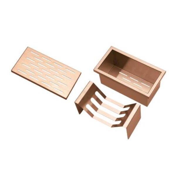 The 1810 Company - Accessory Channel Pack Copper (Glass Drainer, Colander, Dish Rack)