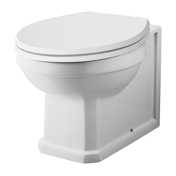 Hudson Reed Richmond Back To Wall Pan 360 x 420mm White