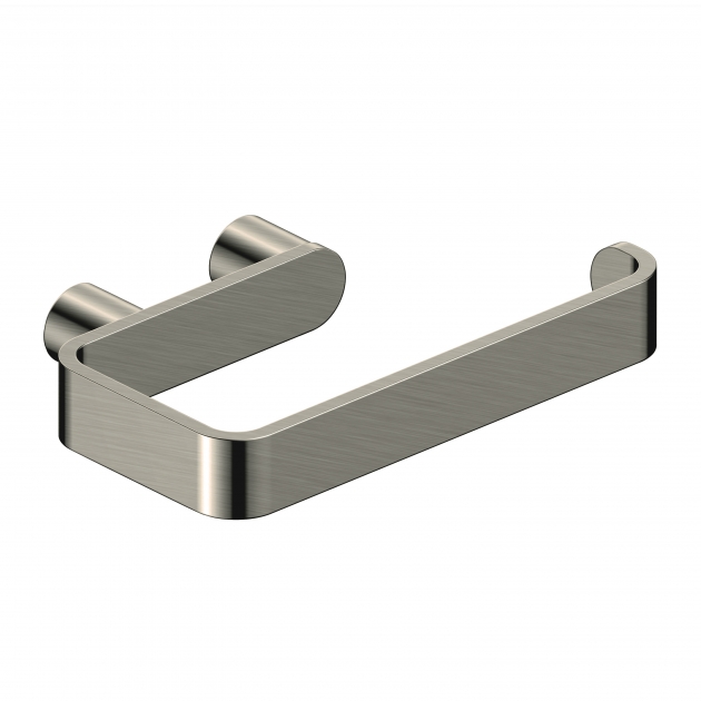 RAK Ceramics Petit Round Toilet Paper Holder – Brushed Nickel